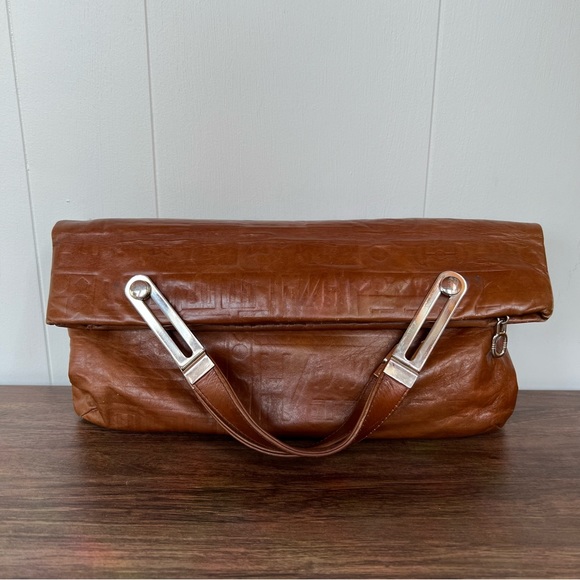 Vintage Monogram Leather Due Fratelli Handbag - Picture 3 of 13